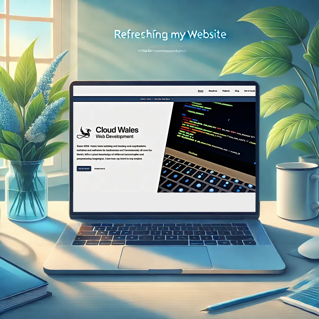 Refreshing My Website: A New Chapter in Web Development 2025