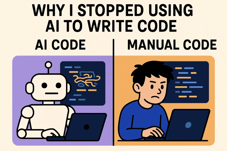 Why I don’t use AI to code